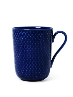 Lyngby Porcelæn Rhombe krus m. hank, grøn fra><noscript><img width=