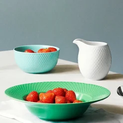 Lyngby Porcelæn Rhombe Skål Ø15,5 cm fra><noscript><img width=