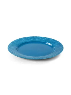 Lyngby Porcelæn Rhombe tallerken, sand Ø27 cm fra><noscript><img width=