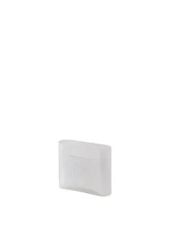 Muuto Ridge Vase, taupe frosted glass fra><noscript><img width=