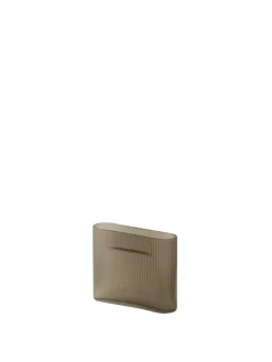 Muuto Ridge Vase, taupe frosted glass fra><noscript><img width=