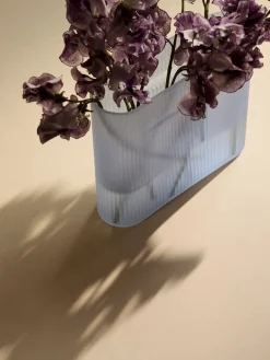 Muuto Ridge Vase, white frosted glass fra><noscript><img width=