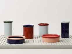 Nine ROD bowl, coral/dark blue fra><noscript><img width=