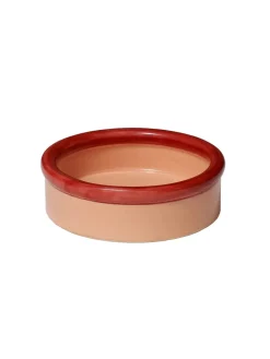 Nine ROD bowl, red/coral fra> Service