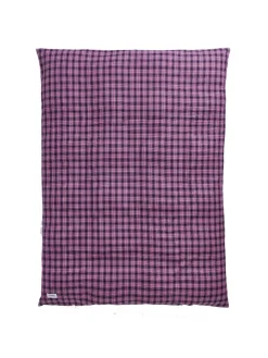 Magniberg Rodeo Duvet Cover, neon pink check fra> Tekstiler Til Soveværelset