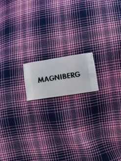 Magniberg Rodeo Duvet Cover, neon pink check fra> Tekstiler Til Soveværelset