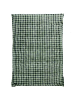 Magniberg Rodeo Duvet Cover, neon yellow check fra> Tekstiler Til Soveværelset