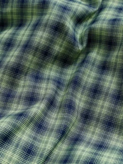 Magniberg Rodeo Duvet Cover, neon yellow check fra> Tekstiler Til Soveværelset