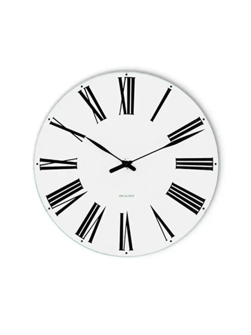 Arne Jacobsen Clocks Roman Vægur af Arne Jacobsen (Ø: 16)> Gaver Til Ham|Vægure