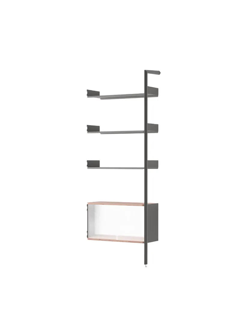 &Tradition Rombe IF1, Full Bay Shelves fra> Reolsystemer