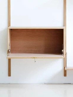 DK3 Royal System Modul m. Skrivebord/barklap fra> Reolsystemer