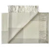 Silkeborg Uldspinderi Santa Fe Plaid, limestone fra> Puder Og Plaider