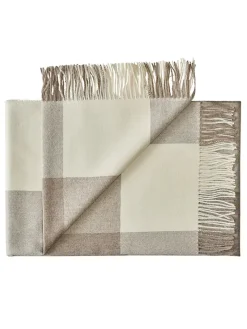 Silkeborg Uldspinderi Santa Fe Plaid, limestone fra><noscript><img width=