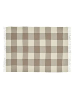 Silkeborg Uldspinderi Santa Fe Plaid, umber fra><noscript><img width=