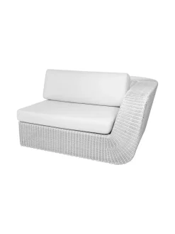 Cane-line Savannah 2 pers Venstre Modulsofa, hvid/grå fra><noscript><img width=