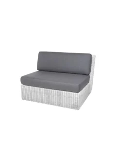 Cane-line Savannah Enkelt Modul, hvid/grå modul fra><noscript><img width=