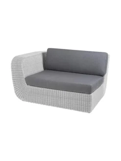 Cane-line Savannah 2-pers. Højre Modulsofa, hvid/grå fra><noscript><img width=