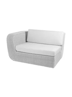Cane-line Savannah 2-pers. Højre Modulsofa, hvid/grå fra><noscript><img width=