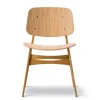 Fredericia Furniture Søborg Stol, træstel af Børge Mogensen> Spisebordsstole