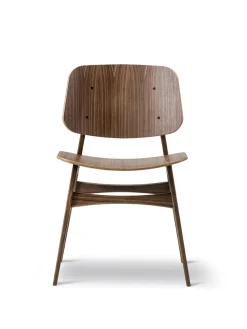 Fredericia Furniture Søborg Stol, træstel af Børge Mogensen><noscript><img width=