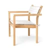 Carl Hansen & Søn Sædehynde til AH601 Outdoor Loungestol fra> Havehynder