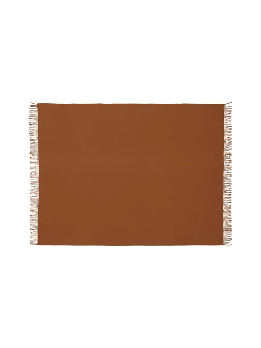 Silkeborg Uldspinderi Season Plaid, caramel fra> Puder Og Plaider