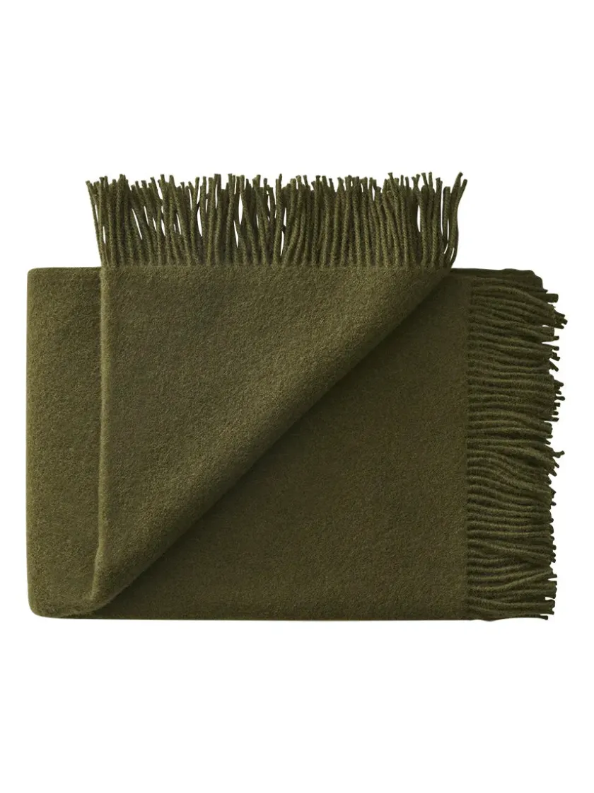 Silkeborg Uldspinderi Season Plaid, dark nordic grey fra> Puder Og Plaider