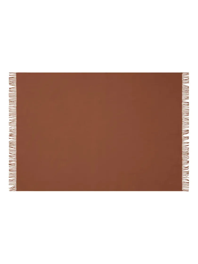 Silkeborg Uldspinderi Season Plaid, rosewood fra> Puder Og Plaider