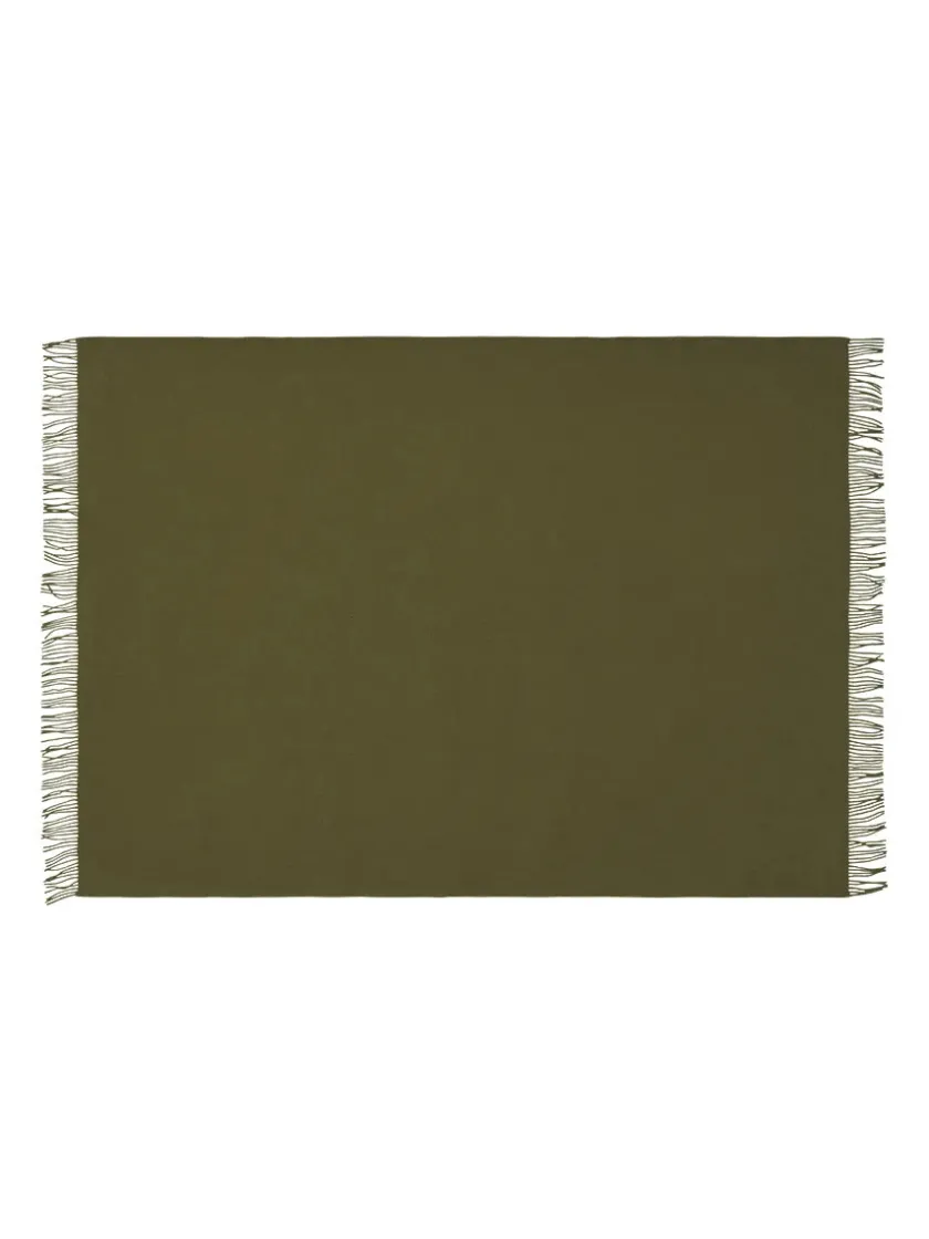 Silkeborg Uldspinderi Season Plaid, rosewood fra> Puder Og Plaider