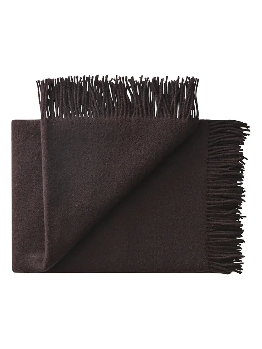 Silkeborg Uldspinderi Season Plaid, rosewood fra> Puder Og Plaider