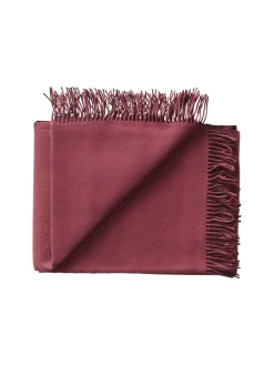 Silkeborg Uldspinderi Secret Plaid, clay/lilac fra><noscript><img width=