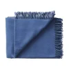 Silkeborg Uldspinderi Secret Plaid, indigo/cobalt fra> Gaver Til Ham|Puder Og Plaider