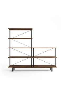 Stellar Works Seiton Reol 3-2 R, valnød fra><noscript><img width=