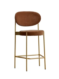 Verpan Serie 430 barstol, messing af Verner Panton> Barstole