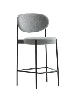Verpan Serie 430 barstol, sort af Verner Panton> Barstole