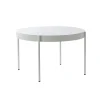 Verpan Serie 430 bord, hvid af Verner Panton> Spiseborde