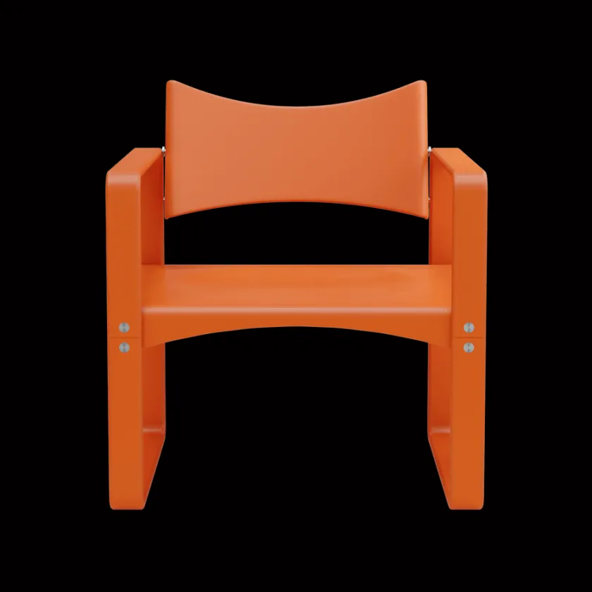 Verpan Series 270 F lænestol af Verner Panton> Loungestole|Lænestole