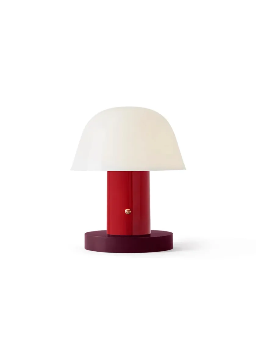 &Tradition Setago Bordlampe fra> Portable Lamper|Spots