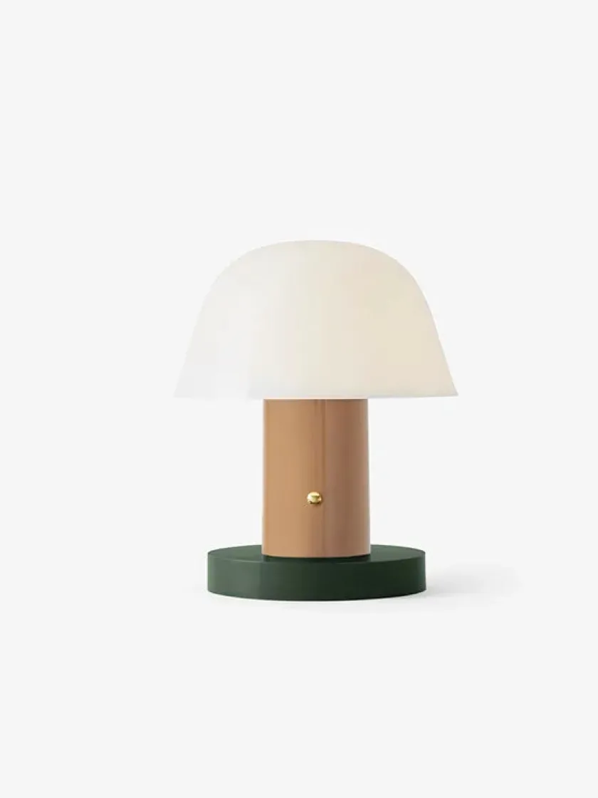 &Tradition Setago Bordlampe fra> Portable Lamper|Spots