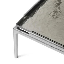 &Tradition Sett LN11 Sidebord, bianco carrara marble/chrome fra><noscript><img width=
