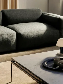 &Tradition Sett LN13 Sofabord, bianco carrara marble/chrome fra><noscript><img width=