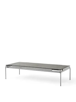 &Tradition Sett LN12 Sofabord, verde guatemala marble/chrome fra><noscript><img width=