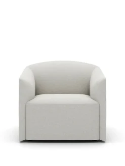 New Works Shore Lounge Chair Extended Base, lava rock fra><noscript><img width=