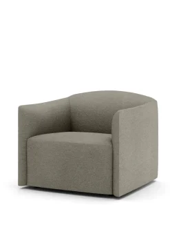 New Works Shore Lounge Chair Extended Base, quill fra><noscript><img width=