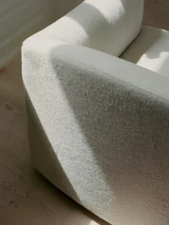 New Works Shore Lounge Chair Extended Base, quill fra><noscript><img width=
