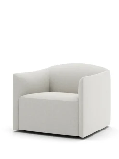 New Works Shore Lounge Chair Extended Base, quill fra><noscript><img width=