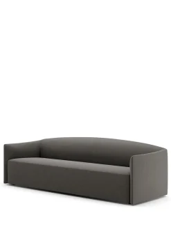 New Works Shore Sofa 3 Seater Extended Base, lava rock fra><noscript><img width=