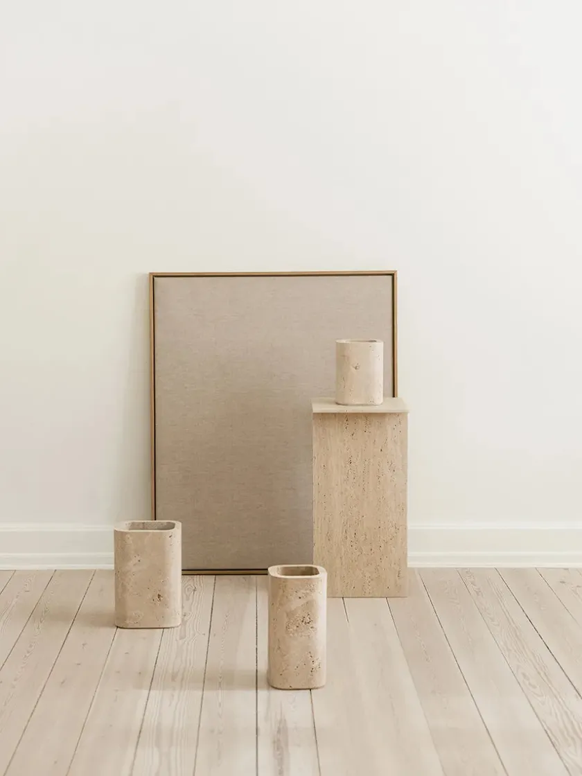 Wabi Sabi Nordic Siv Vase, medium fra> Gaver Til Hende|Vaser