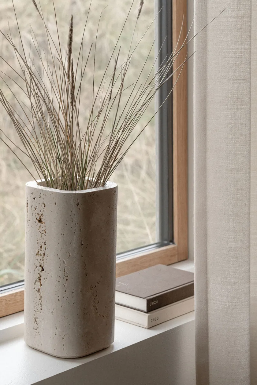 Wabi Sabi Nordic Siv Vase, small fra> Gaver Til Hende|Vaser