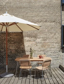Fritz Hansen Skagerak Atlantis parasol Ø330, Golden Yellow Stripes fra><noscript><img width=